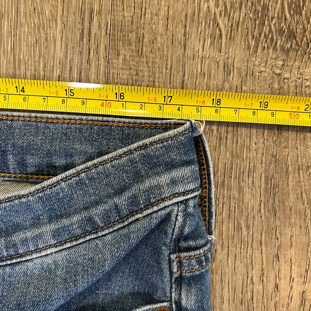 J.Crew Factory Mid-rise flare crop jean in all-day stretch - Picture 8 of 9